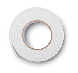 Top view of double sided foam tape