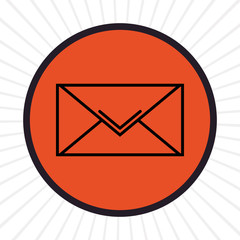 Email inline icon graphic