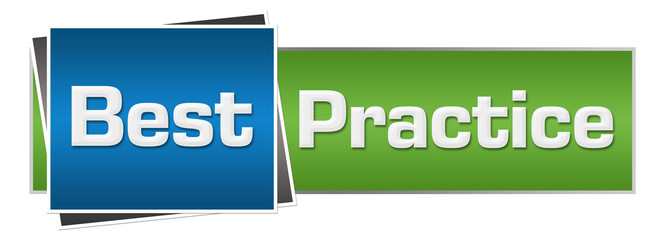 Best Practice Green Blue Horizontal 