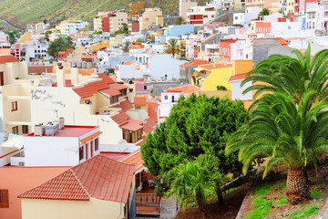 Architectural detail in San Sebastian de la Gomera, Canary Islands, Spain