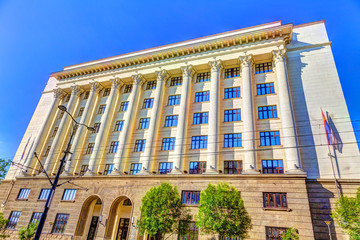 HDR IMAGE Court of Cassation in Nemanjina street