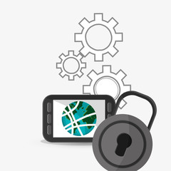 Communication design. Media icon. Flat illustration, vector grap