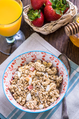 breakfast bowl with granola