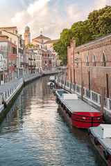 Obraz premium Grand Canal scenery in antique Venice