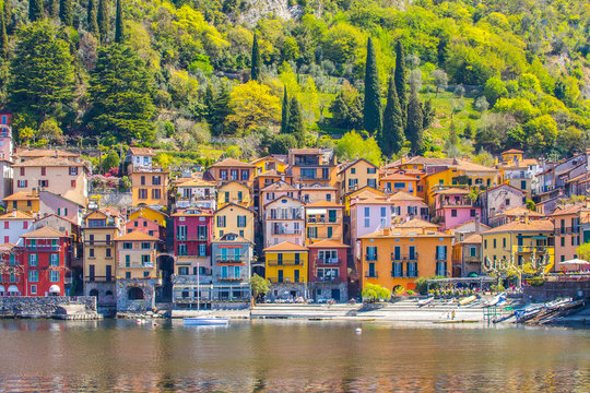 The Varenna On Lake Como In The Province Of Lecco, Italy