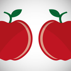 Healthy lifestyle design. bodycare icon. flat illustration, vect