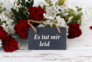 Es tut mir leid