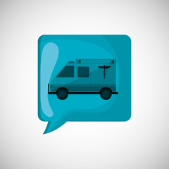 Medical care design. Health care icon. Colorfull illustration, v