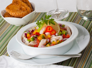 Ceviche Ecuador style