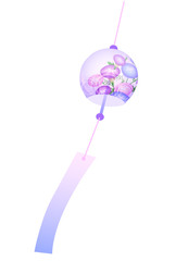 風鈴　あさがお　花　アイコン