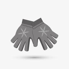 Winter design. Season icon. Colorfull illustration, vector graph