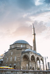 Fototapeta na wymiar Otoman mosque historic building