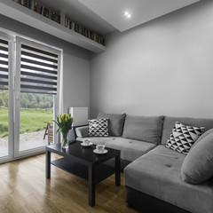 Coffee time in living room