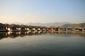 Resort in the lake, Thailand