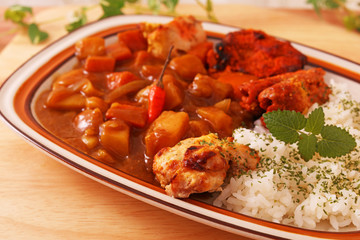 美味しそうなカレーライス