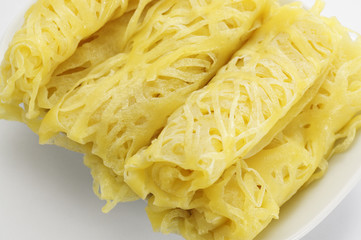 Roti Jala, a traditional Malaysian food