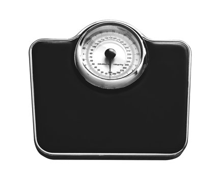 Weight Scale Isolated On White