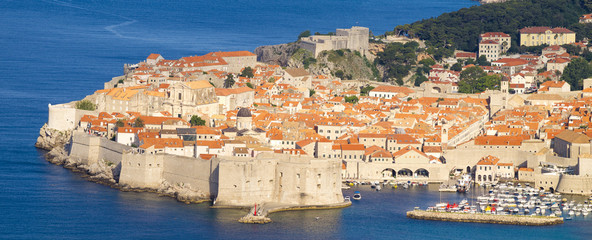 Panorama of Dubrovnik, Croatia
