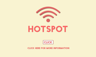Hotspot Computer Connection System Internet Concept