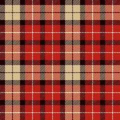 Seamless Tartan Pattern