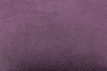 Closeup purple leather texture. leather background. and  leather surface for design. Leather skin with copy space for text or image.