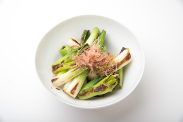 grilled green onion