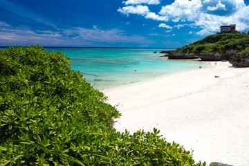 綺麗な沖縄のビーチ