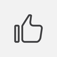 Obraz premium thumbs up icon