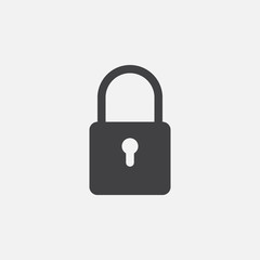 lock icon, encryption symbol