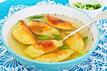 Gedza Japanese Dumplings in the Broth