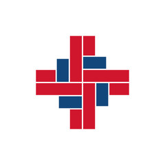 Intersection Medical Health Care Symbol Sign