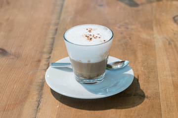 Cappuccino coffee cup
