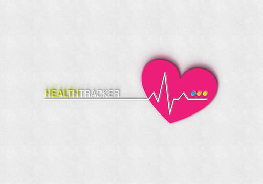 Health Tracker - Herz - Typo Q