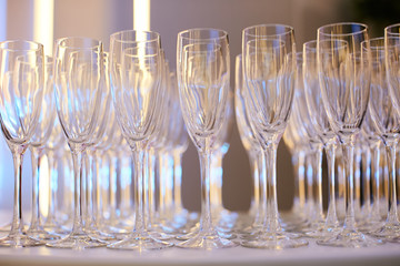 Set of glasses for alcoholic drinks