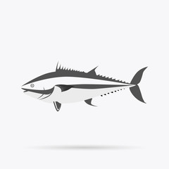 Fish Icon Design Flat Isolated