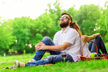 Naklejka na ściany i meble Pensive