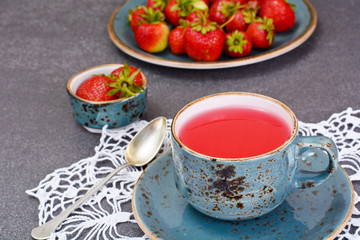 Tasty Sweet Strawberry Compote