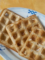 Bread waffle