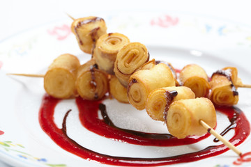 dessert on the stick