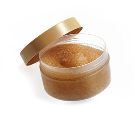 Scrub Sample isolated on white 