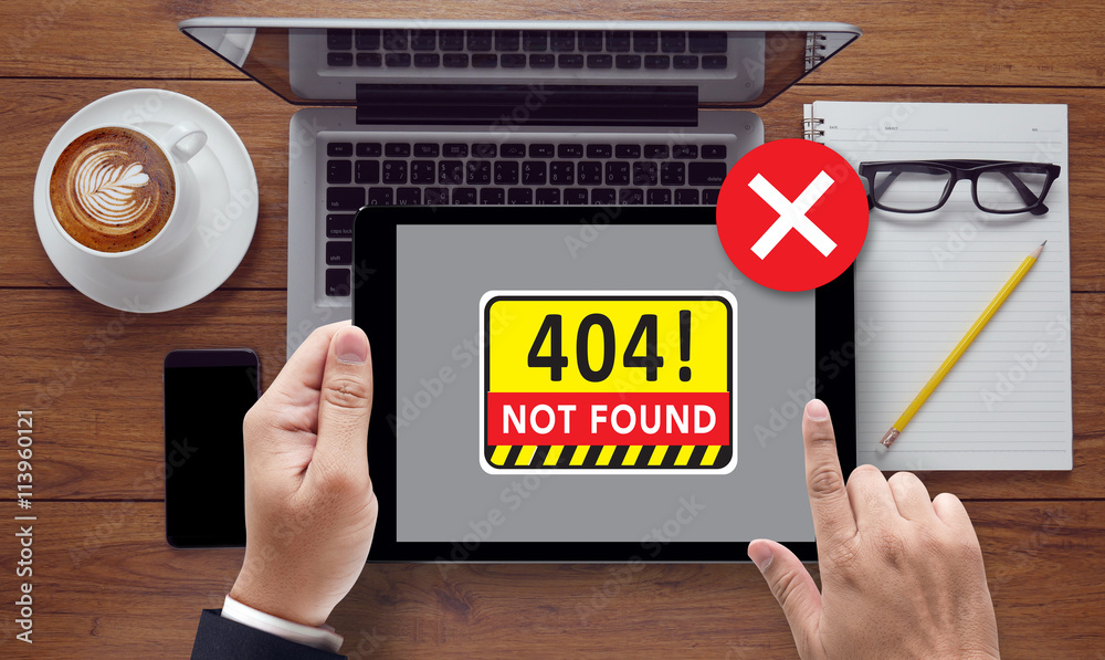 Poster not found 404 error failure warning problem