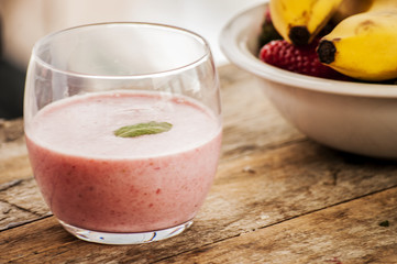 strawberry smoothies