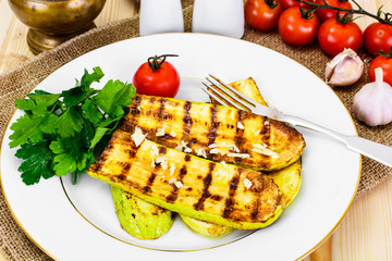 Courgettes Zucchini Grill