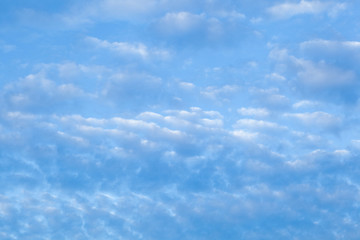 rainy cloud in blue sky