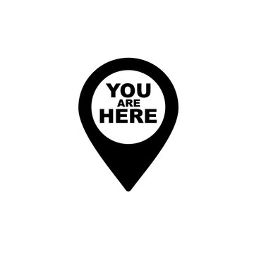 You are here simple icon
