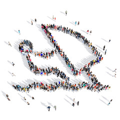 people sailing competition sport 3d