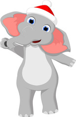 funny cartoon elephant for you design
