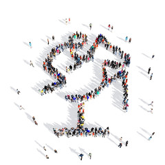 people equestrian competition sport 3d