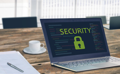 Security Online Website Web Hosting Technology Concept