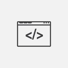custom coding icon
